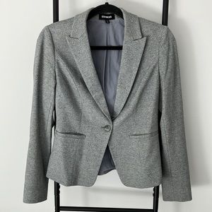 Express Soft Gray Blazer